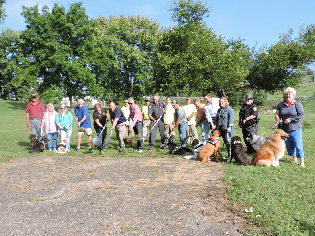 Officials break ground on Belmont County Dog Park | News, Sports, Jobs - Vimarsana News